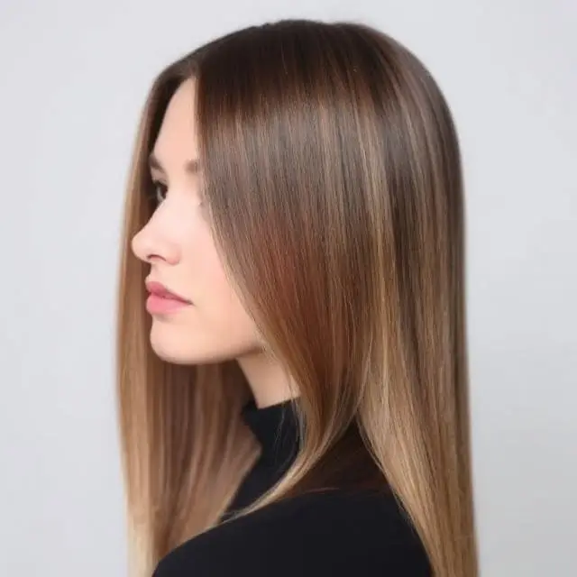 Sleek, Straight Hair