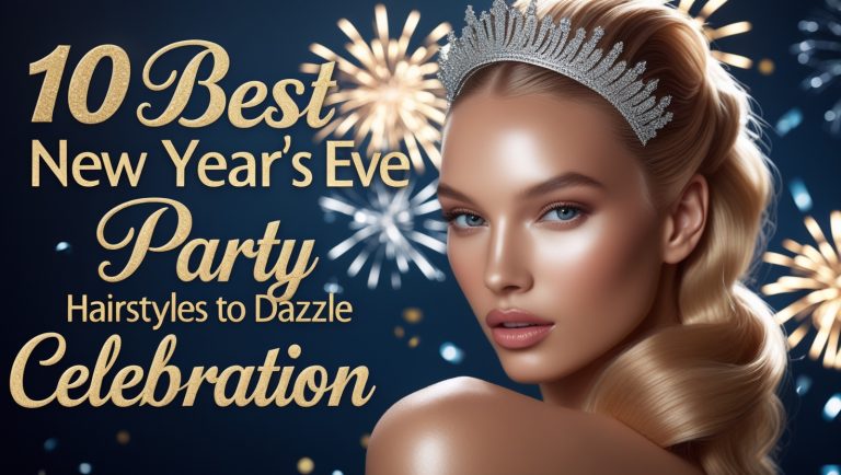 10 Best New Year’s Eve Party Hairstyles to Dazzle Celebration