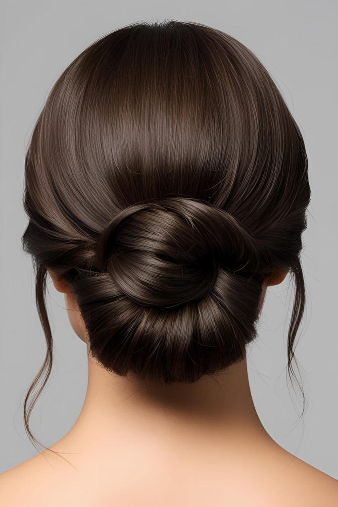 Sleek Low Bun