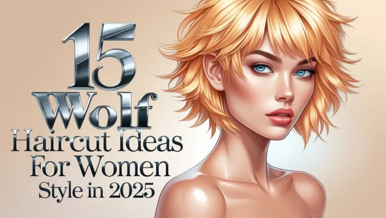 15 Trendy Wolf Haircut Ideas for Women in 2025