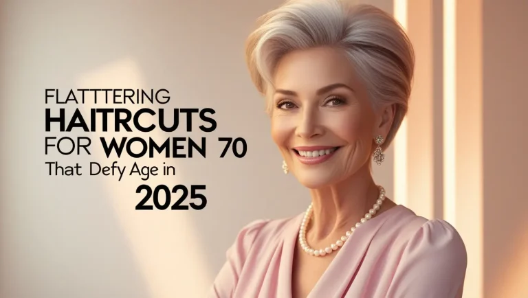 Flattering Haircuts for Women Over 70 That Defy Age in 2025