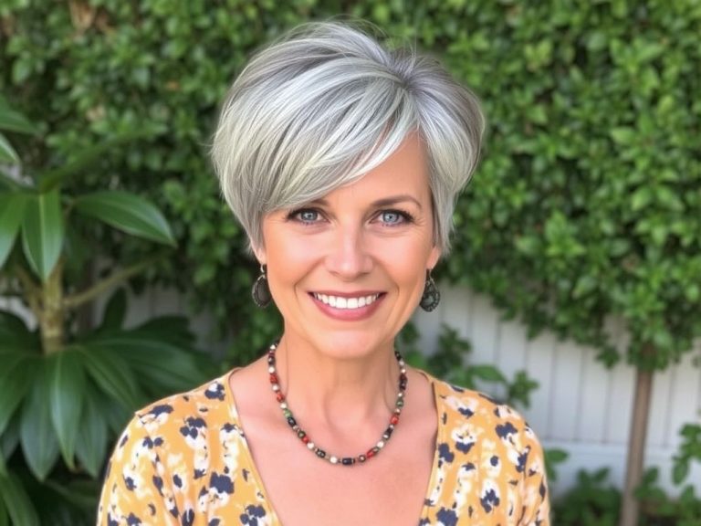 Chic Short Hairstyles for Women Over 50