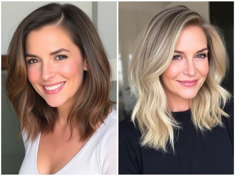 Medium Hairstyles for Women in Their 40s