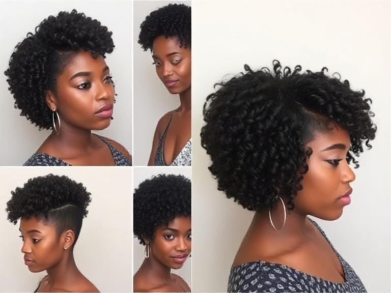 Medium Permed Hairstyles for Black Women
