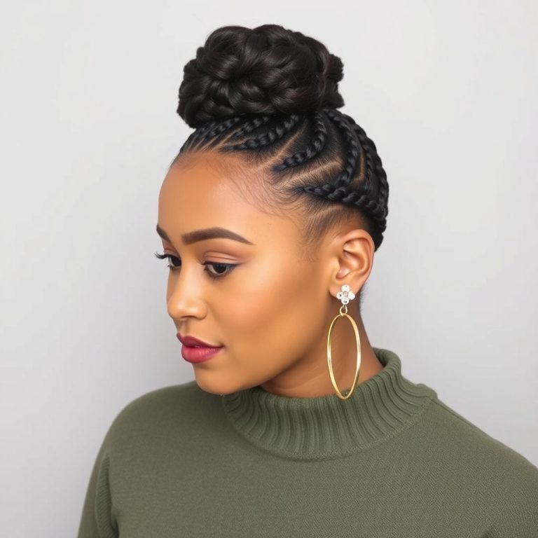 Weave Up Do Hairstyle